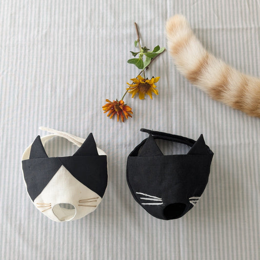 ニャンズつめきりマスク型紙　【無料ダウンロード】