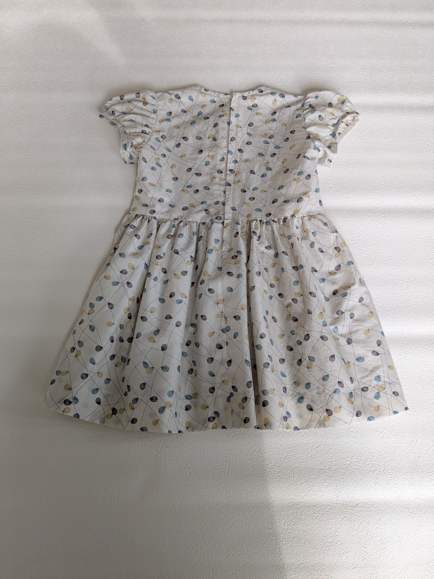 リバティスモッキング刺繍のワンピース　　　110size　【sold out】