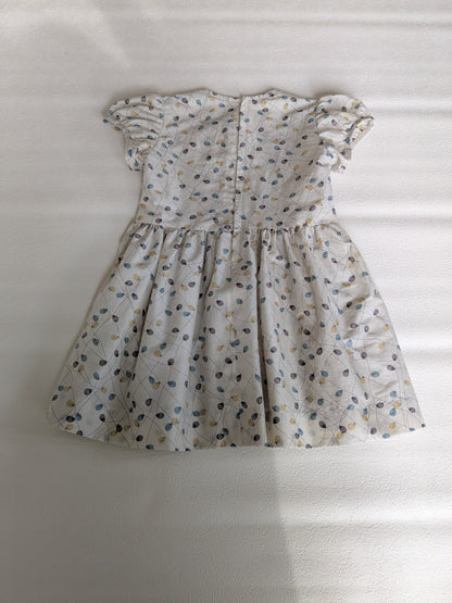 リバティスモッキング刺繍のワンピース　　　110size　【sold out】