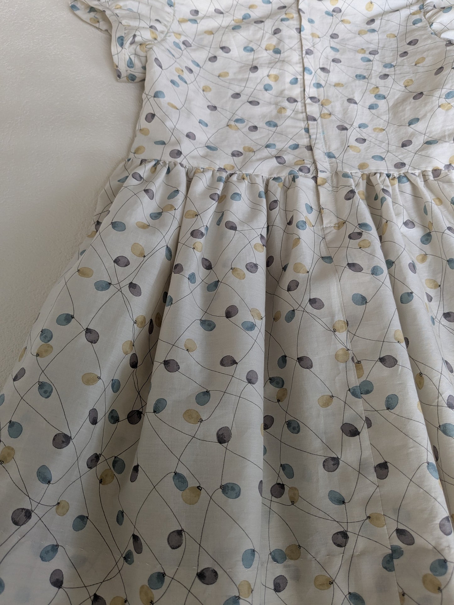リバティスモッキング刺繍のワンピース　　　110size　【sold out】