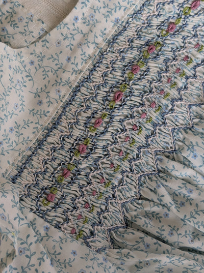 スモッキング刺繍のワンピース　　100size　